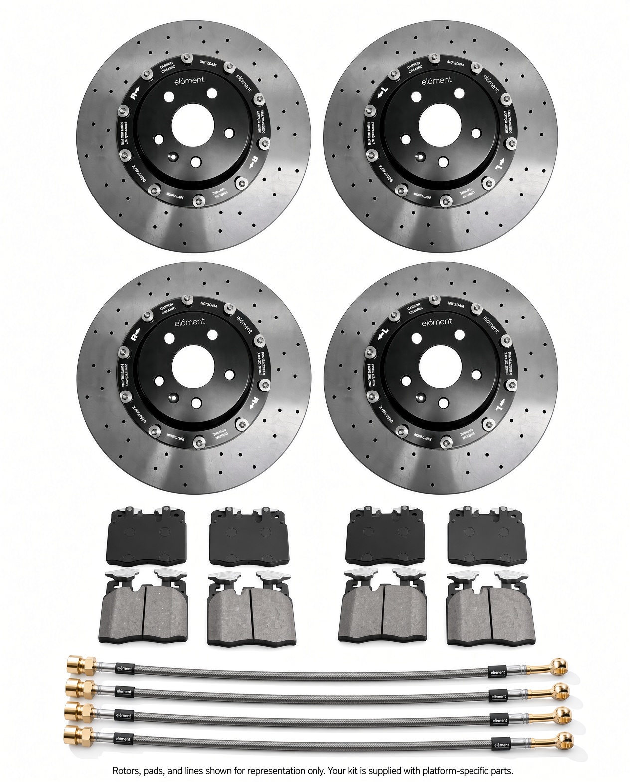 Element-6 carbon ceramic kit